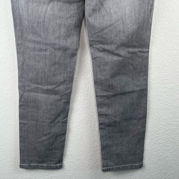 Escada Sport Light Gray Mid Rise Casual Skinny Ankle Jeans 38/US 8 NWT MSRP $195 - Picture 9 of 14